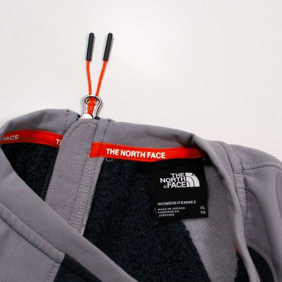 The North Face Tekware Futurefleece Sweatshirt Top Womens XL Gray Pullover 0301D - Picture 7 of 8